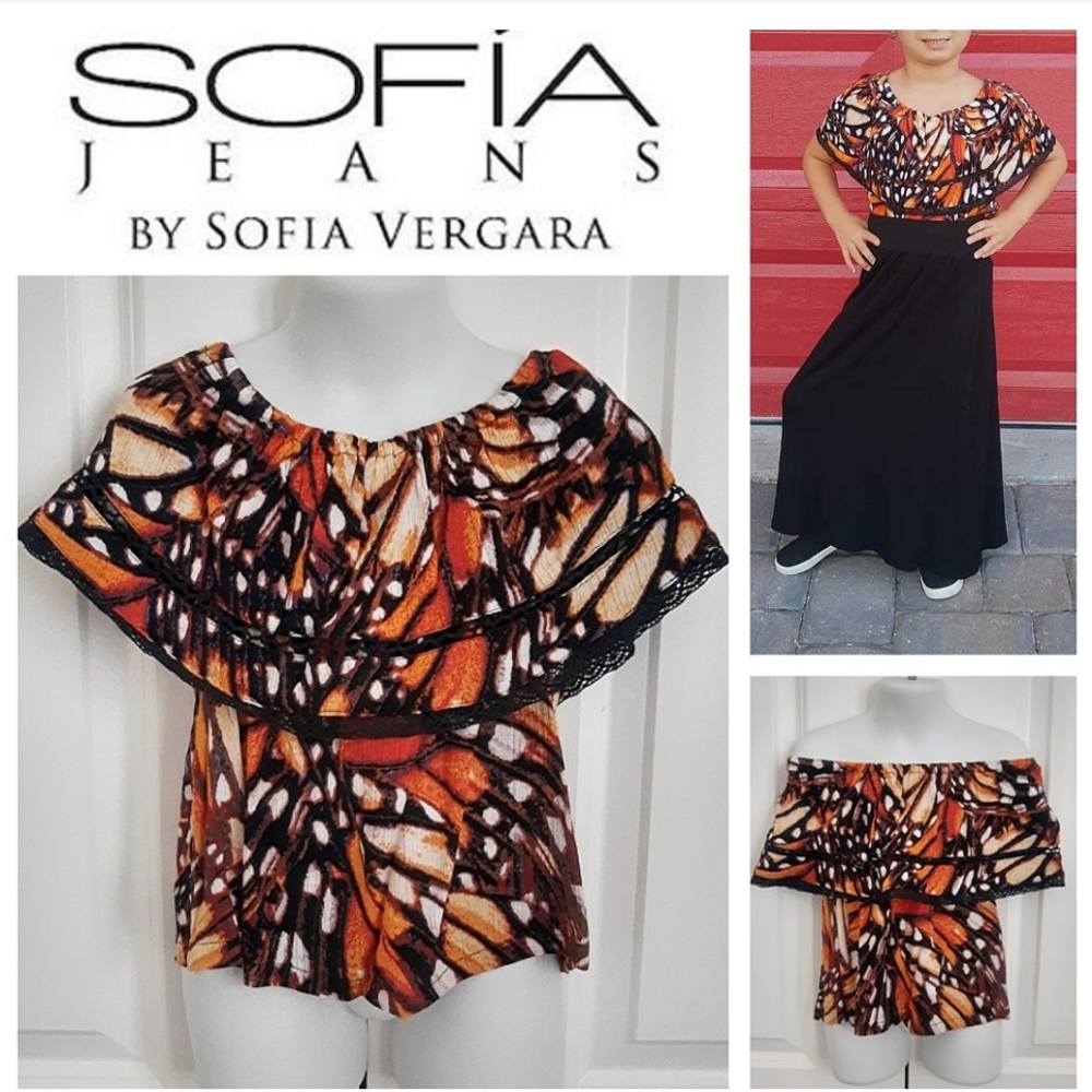 Monarch Butterfly Top